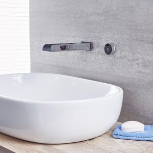 Bec verseur mural pour baignoire ou lavabo avec commande digitale – chromé – Parade