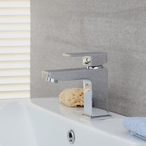 Mitigeur lavabo monotrou moderne – Chromé - Kubix