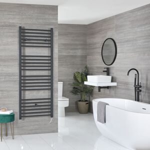 Sèche-serviettes électrique plat – Anthracite – 160 cm x 60 cm - Artle