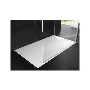 Novellini Receveur NOVOSOLID extra-plat - Dimensions : 120 x 80 cm - Rectangulaire - Blanc - Publicité