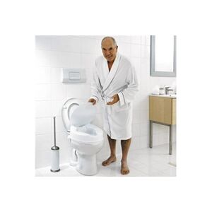 Ridder Siège de toilette avec couvercle Blanc 150 kg A0071001 - Publicité