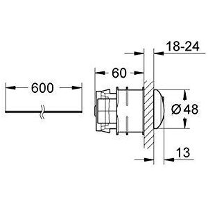 GROHE Bouton Pneumatique Pièces Détachées 38771000 Import Allemagne - Publicité