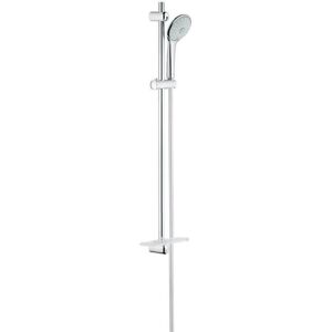 GROHE Ensemble de douche 3 jets Euphoria 110 Massage 27226001-Barre de douche 90 cm-Economie d'eau- Porte-savon -Anticalcaire-Chrome - Publicité