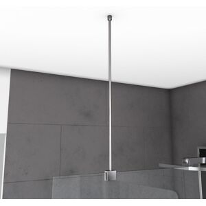 Aurlane Barre de fixation plafond pour douche a l'italienne - BARRE DE FIXATION PLAFOND 60cm RECOUPABLE - Publicité