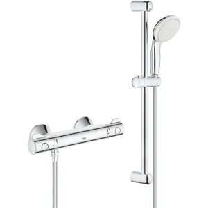 Grohe Euphoria System 310 set de douche de pluie System 310 Supersteel -  26075DC0