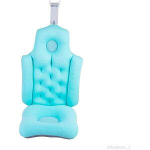 Accessoires de Coussin de Baignoire pour Tout Respirants Imperméables pour Baignoire de Salle de Bain Bleu - Publicité