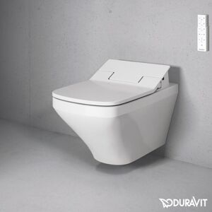 Duravit DuraStyle Cuvette sur pied à fond creux sans bride avec abattant WC SensoWash®, 631001002004300, - Publicité