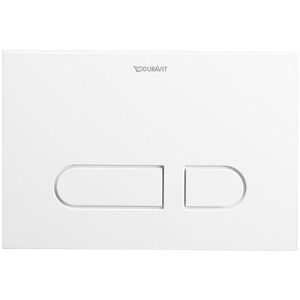 Duravit DuraSystem Plaque de déclenchement A1 pour WC, en plastique, WD5001011000,