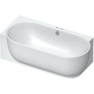 Duravit Luv Baignoire d’angle, avec tablier, 700431000000000+790650000000000#4-Loch-mittig Essence, - Publicité