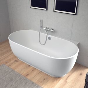 Duravit Luv Baignoire semi-îlot, avec tablier, 700433000000000, - Publicité