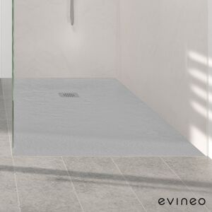 evineo ineo Receveur de douche rectangulaire, BE0518GS,