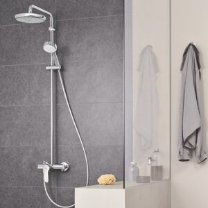 Grohe Tempesta Cosmopolitan System 210 Colonne de douche avec mitigeur monocommande, montage mural, 26224001,