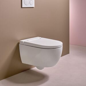 Geberit AquaClean Alba WC lavant suspendu avec abattant, set complet, 146350011, - Publicité
