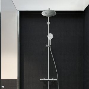 Hansgrohe Crometta S 240 Air Showerpipe Mitigeur thermostatique 1 jet, 27267000, - Publicité