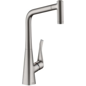 Hansgrohe Metris M71 Mitigeur de cuisine, avec sBox, 73801800, M7116-H320 - Publicité