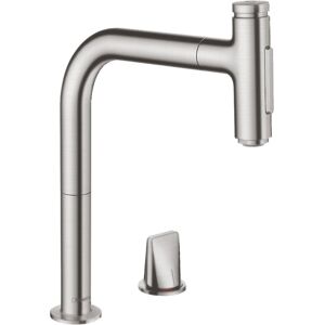 Hansgrohe Metris Select M71 Mitigeur de cuisine, avec sBox, 73818800, M7119-H200 - Publicité