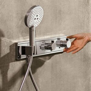 Hansgrohe Module thermostatique RainSelect encastré avec 2 fonctions, 15355000, - Publicité