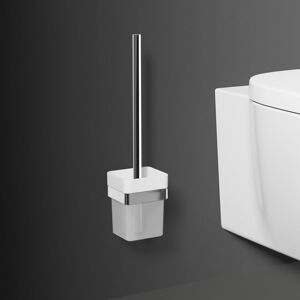 Ideal Standard Cube Porte-brosse WC avec brosse, E2194AA,