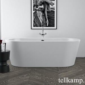 Tellkamp Solitär Baignoire balnéo ovale en îlot, W100-082-SB-A/CRWM, - Publicité