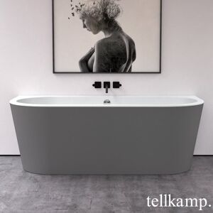 Tellkamp Solitär Wall Baignoire balnéo murale avec habillage, W100-055-SB-A/CRWMCM, - Publicité