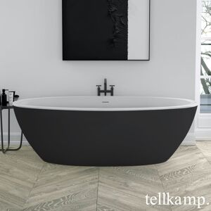 Tellkamp Space Baignoire balnéo ovale en îlot, W100-288-0B-A/WMWMEB, - Publicité