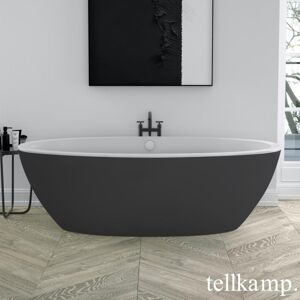 Tellkamp Space Baignoire balnéo ovale en îlot, W100-088-SB-AUF/WMWMAN,