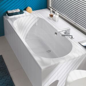 Villeroy & Boch O.novo Duo Baignoire rectangulaire encastrée, UBA190CAS2V-01, - Publicité