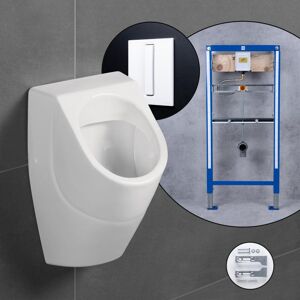 Villeroy & Boch O.novo Pack Urinoir DirectFlush, alimentation arrière, avec bâti-support neeos, 75240001+90668+16090WH, - Publicité