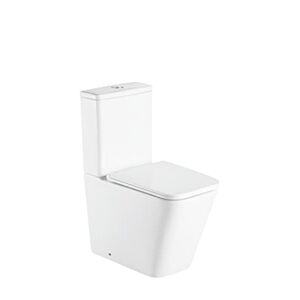 AQUORE Toilettes compactes BTW Pisa   Garantie 7 ans   Couleur Blanc   340x605x810mm - Publicité
