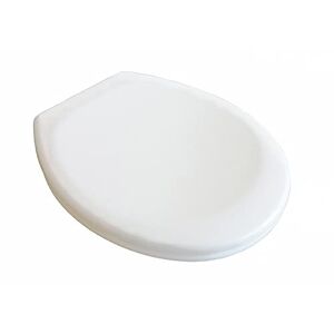 ADOB 49102 Duroplast Klobrille Monza Lunette WC avec mécanisme de fermeture progressive Amovible pour un nettoyage facile Blanc - Publicité