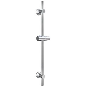 Görbach Barre de Douche 70cm en Acier Inoxydable, Chromé Barre de Douche avec Support Pommeau de Douche et Support de Douche Muraux Réglable Variables pour S'adapter aux Trous de Perçage Existants - Publicité