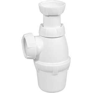 Wirquin 30723136 Siphon de lavabo Ø32 réglable en hauteur, blanc - Publicité