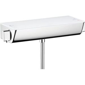 Hansgrohe ShowerTablet Select Mitigeur Thermostatique douche 400 avec  tablette, Noir mat (24360670)
