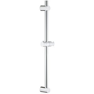 Grohe Barre de douche Vitalio Universal, barre douche 600 mm, point fixation barre réglable, support pommeau de douche orientable, installation facile, chromé, 27724000 (Import Allemagne) - Publicité