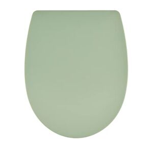 Wirquin 20724244 Abattant WC en thermoplastique Marbella forme U, vert sauge - Publicité