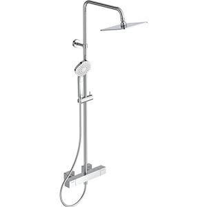 Ideal Standard A7540AA Ceratherm T100 Système de Douche, Chrom, 200 x 200mm - Publicité