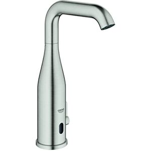 Grohe Essence E   Électronique infrarouge pour lavabo avec mélange et limiteur de température réglable   Supersteel   36445DC0 - Publicité