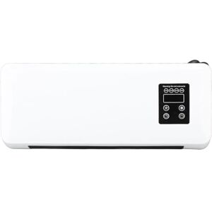 Zerodis Chauffage Mural électrique 1500W, Chauffage et Refroidissement Rapides avec Télécommande, Support de Séchage de Serviettes pour Salle de Bain, Chambre à Coucher (Prise UE) - Publicité