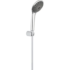 Grohe Vitalio Joy 110 Ensemble de douche avec support mural (Douchette 1 jet Economie d’eau, Support Mural, Flexible de douche VitalioFlex anti-torsion 1,75m), Chromé, 27324000 - Publicité