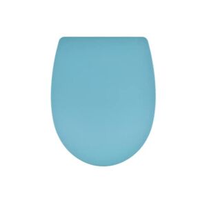 Wirquin 20724242 Abattant WC en thermoplastique Marbella forme U, bleu - Publicité