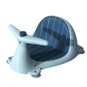 Furtryvl Siège de baignoire pour bébé, chaise de bain pour bébé Chaise de douche de bébé en forme de baleine mignonne   Siège de bain antidérapant pour bébés, sièges de salle de bain de sécurité - Publicité