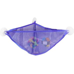 Porte-jouets de bain en maille, organisateur de jouets de bain en maille, Sac de douche d'angle, grande poubelle de salle de bain, Organisateur de rangement de jouets de baignoire, support de Suspensi - Publicité