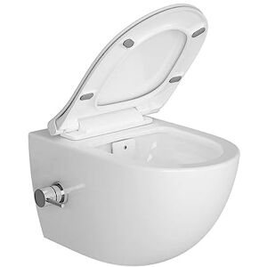 Swiss Aqua Technologies Infinitio WC sans bride avec fonction bidet thermostatique + Abattant softclose (SATINF011RREXPBFCT) SATINF011RREXPBFCT - Publicité