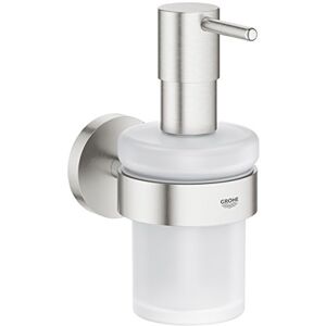 Grohe Essentials 40448DC1 Distributeur de Savon avec Support/Import Allemagne - Publicité