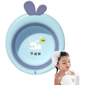 Fellflying Lavabo pliable pour bébé, lavabo pliable Bol de lavage pliant pour nouveau-né, lavage du visage et des pieds   Bassin pliant, lavabo, baignoires pour laver le visage, les fesses et les - Publicité