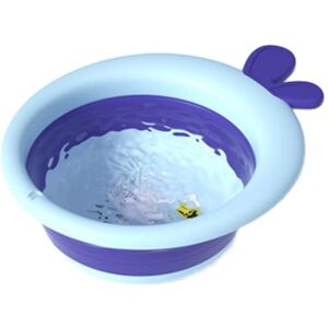 plsyyuw Lavabo pliable pour bébé, lavabo pliable   Bol de lavage pliant pour nouveau-né, lavage du visage et des pieds   Bassin pliant, lavabo, baignoires pour laver le visage, les fesses et les pieds - Publicité