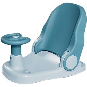 Luqeeg Chaise de Douche pour bébé, Chaise de Douche Portable pour Tout-petit, Siège de Baignoire pour bébé couché Réglable Antidérapant avec Ventouses Sécurisées pour Siège Salle de - Publicité