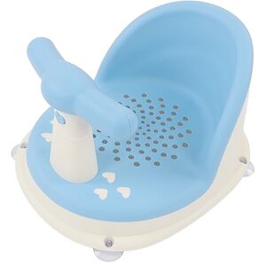 Haofy Siège de Bain pour bébé, Siège de Bain pour bébé Sûr et Résistant à la Peau pour les Vacances (bleu ciel) - Publicité