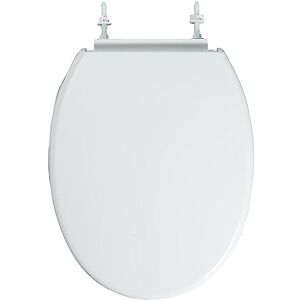 Wirquin 20718012 Abattant WC avec frein de chute thermoplastique Serenissimo, blanc - Publicité