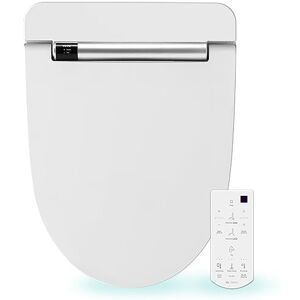 VOVO STYLEMENT VB-4000SE Siège de bidet électronique, Siège chauffant, Eau chaude et sèche, Veilleuse LED, Siège de toilette bidet monobloc, allongé, Fabriqué en Corée - Publicité